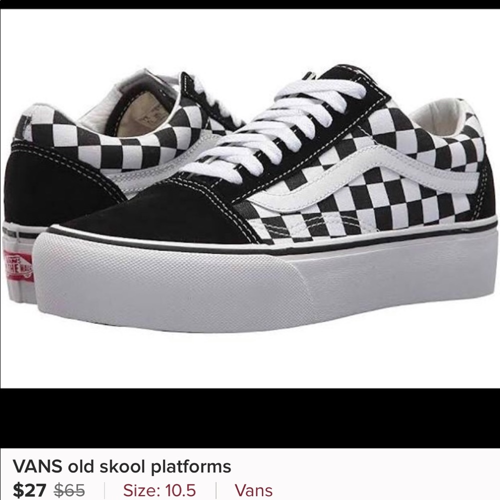 vans old skill platform sneaker